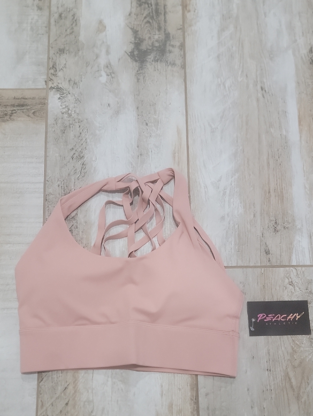 NWT Peachy Athletic S Ultima Bra Honey Pink